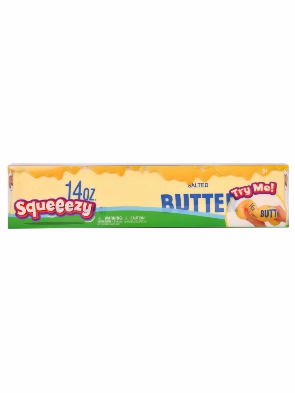 NEW Sunny Days Squeezy Butter Shape Fidget Toy-Stress Ball Type- Squishy-VIRAL